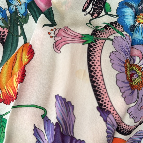Gucci floral print midi skirt - Picture 13 of 14